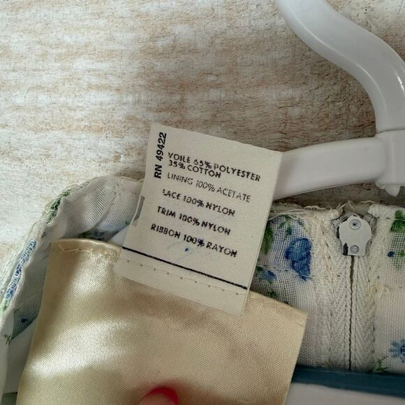 Gunne Sax by Jessica Vintage 70’s Floral Corset Cottage Maxi Dress Size XS/5 - Picture 7 of 12